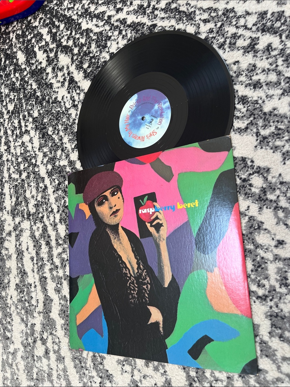 Raspberry Beret Vinyl Record - Multicolor Sleeve
